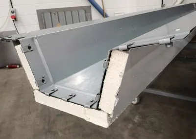 Insulated Galvanised Gutter