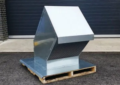 galvanised air vent
