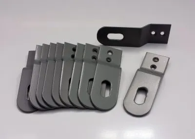 manufactured powder coated brackets