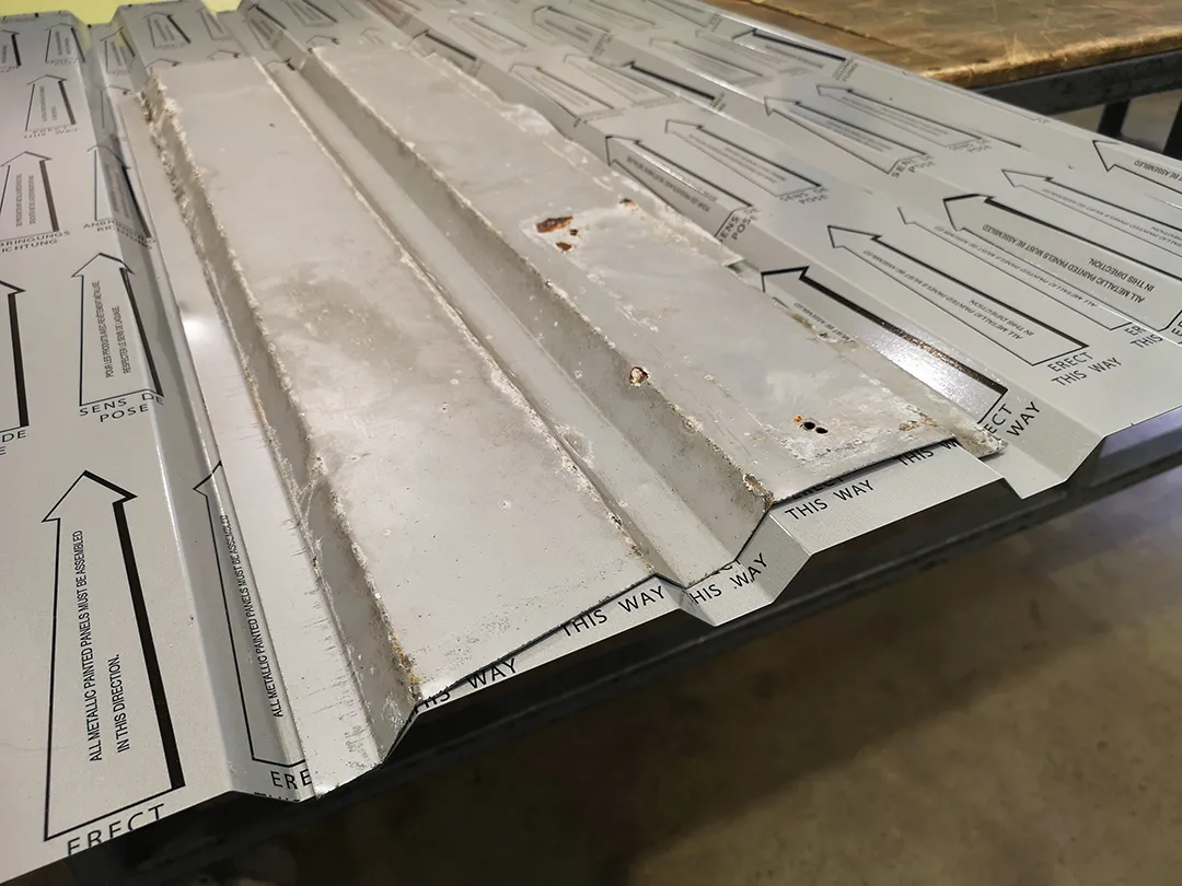 Profiled Metal Sheets Repair Work
