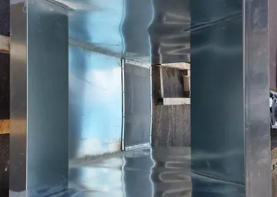galvanised ducting