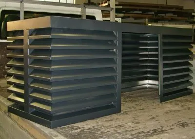 louvre vent cover