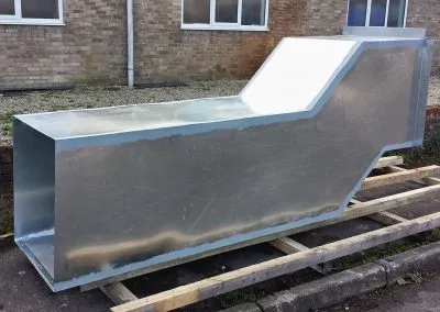 galvanised ducting