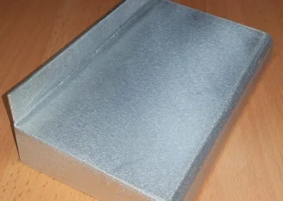 Aluminium cill end cap